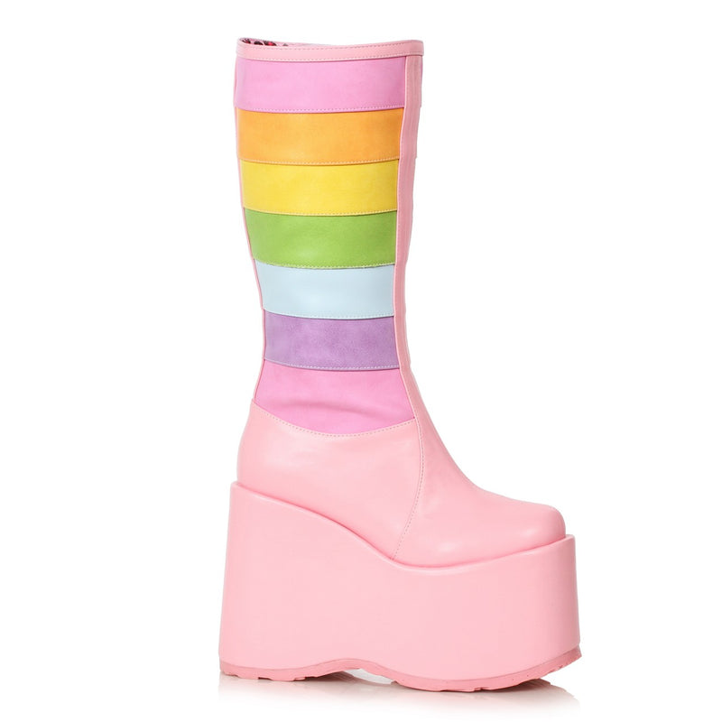 Ellie Shoes - 5" Chunky Heel Platform Boot