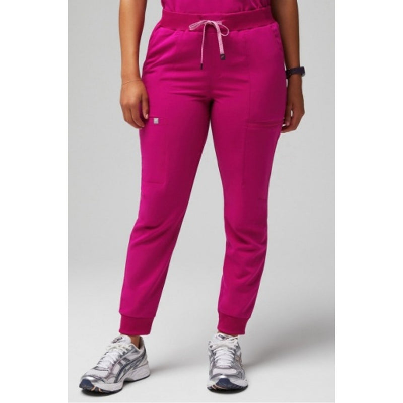 Fabletics - Womens on-Call Scrub Jogger - Hibiscus