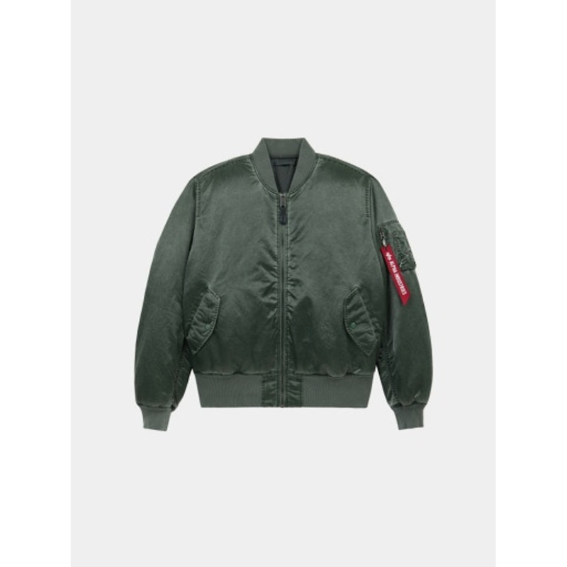 Alpha Industries - Mens Ma-1 Heritage Fit Flight Jacket (Battlewash)