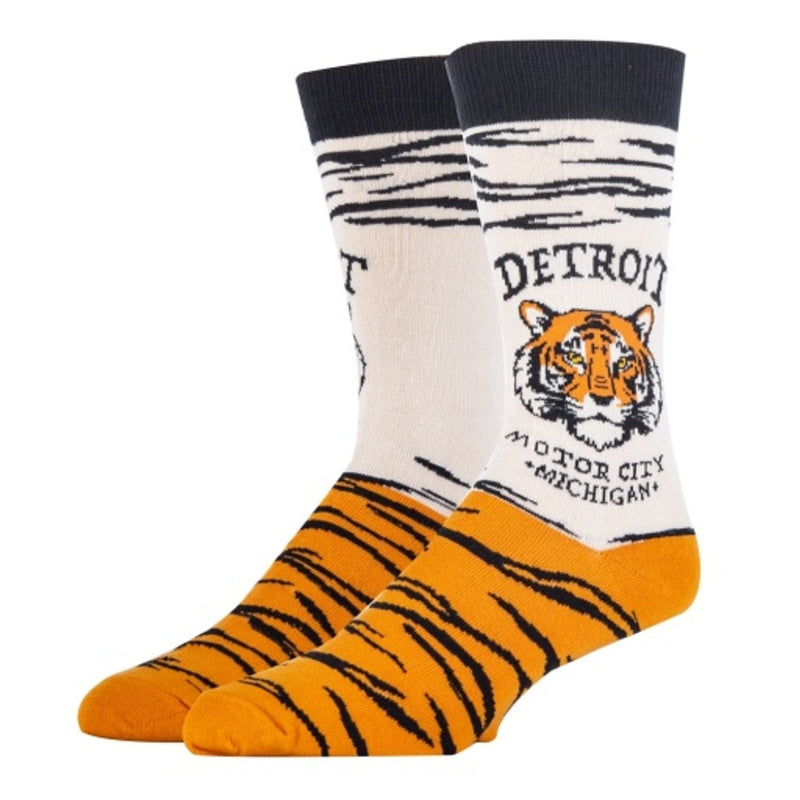 Oooh Yeah - Mens Crew Socks Detroit Michigan