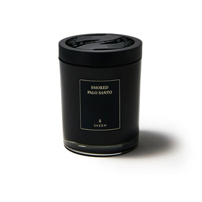 Skeem - Unisex Smoked Palo Santo Obsidian Candle