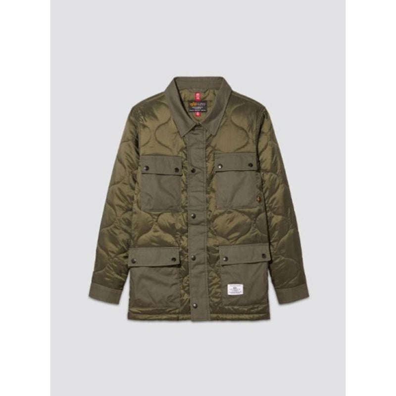 Alpha Industries - Mens Onion Quilted Shirt Jacket
