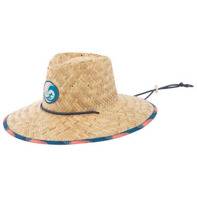 San Diego Hat Company - Tear Drop Crown Palm Straw Lifeguard