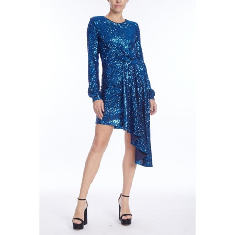 Badgley Mischka - Womens Side Drp Sequin Mini