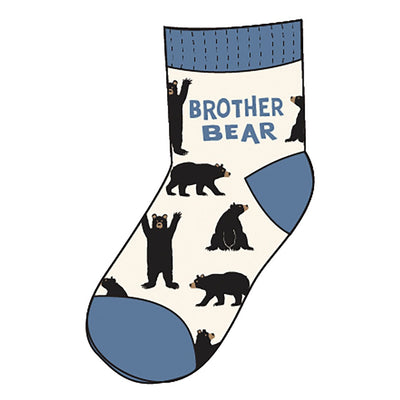 Little Blue House - Brother Bear Kids Crew Socks
