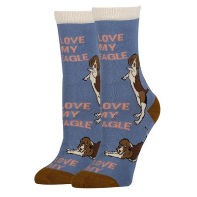 Oooh Yeah - Womens Unisex Crew Socks-Beagle Time
