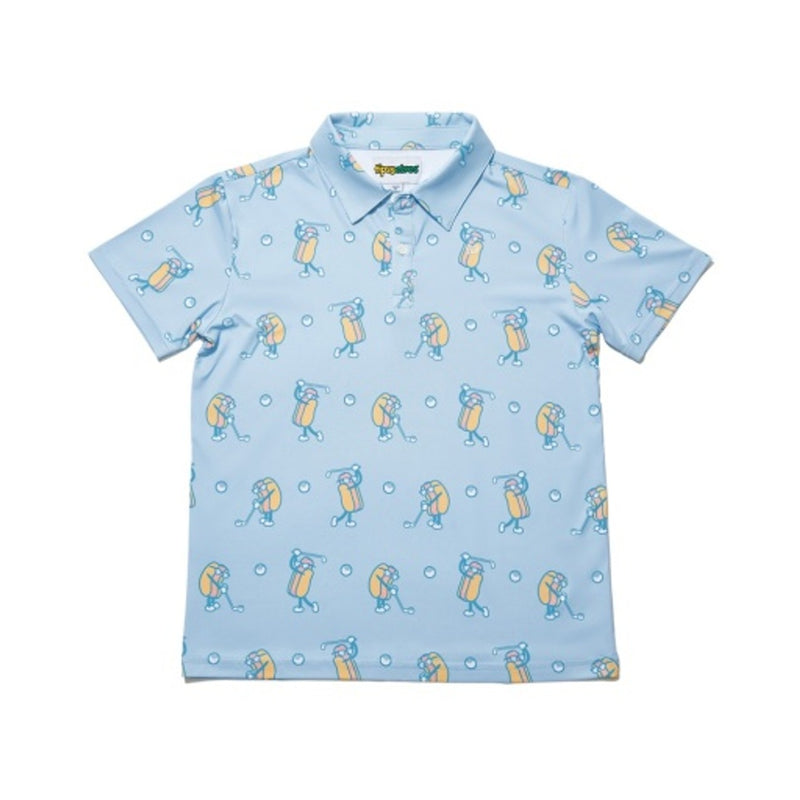 Tipsy Elves - Kids Sizzlin' Swing Golf Polo