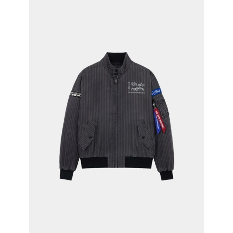 Alpha Industries - Mens Ford Harrington Relaxed Fit Flight Jacket