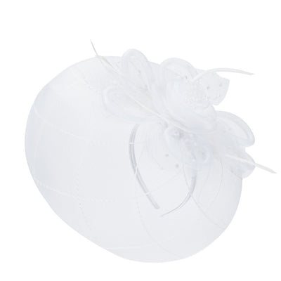 San Diego Hat Company - Womens Fascinator with Organza Mesh