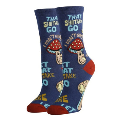 Oooh Yeah - Womens Crew Socks-Let That Shhh