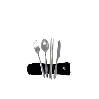 Thirty Three Threads - Unisex Outdoor Cutlery Set Stainless