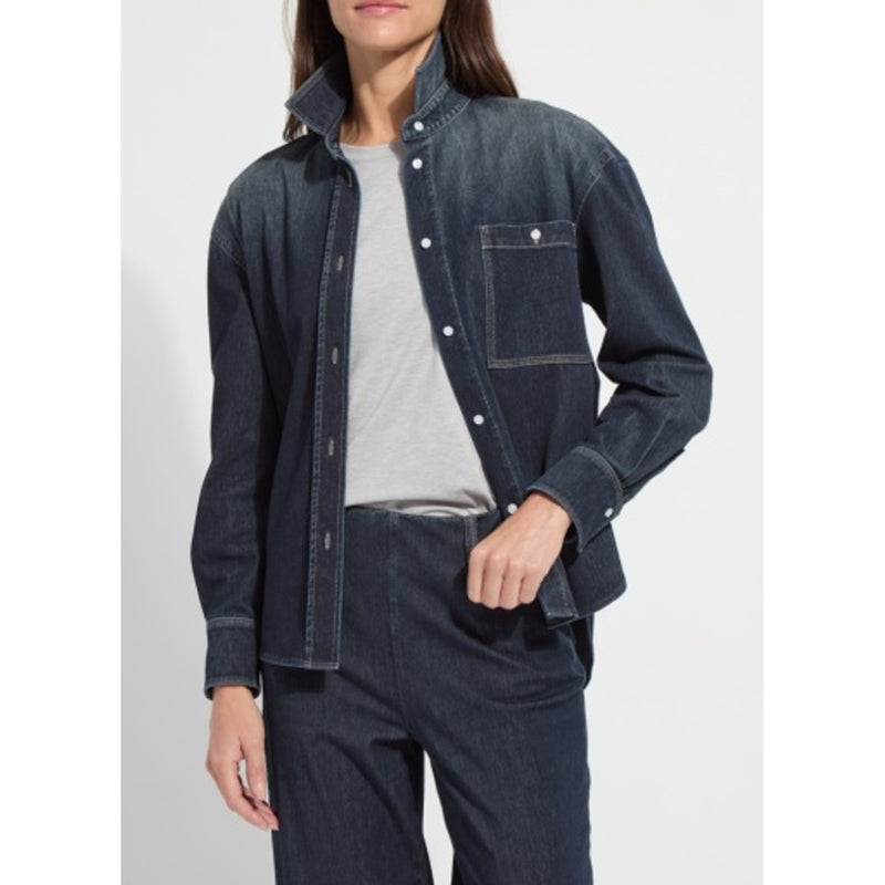 Lysse - Womens Cassidy Denim Shacket