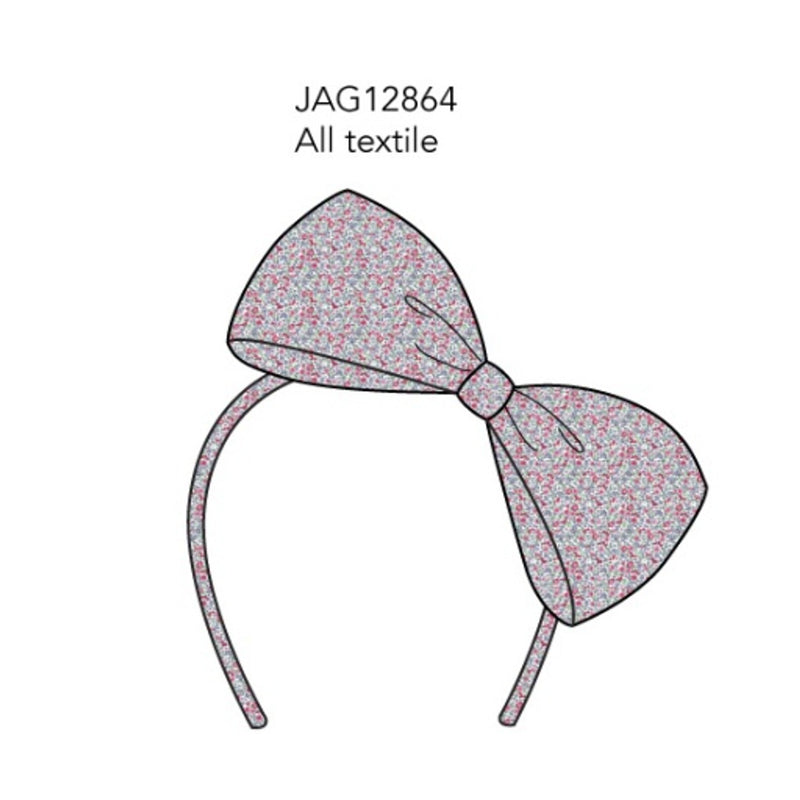 Janie and Jack - Kids G Multi Flrl Bow Hb Sm0
