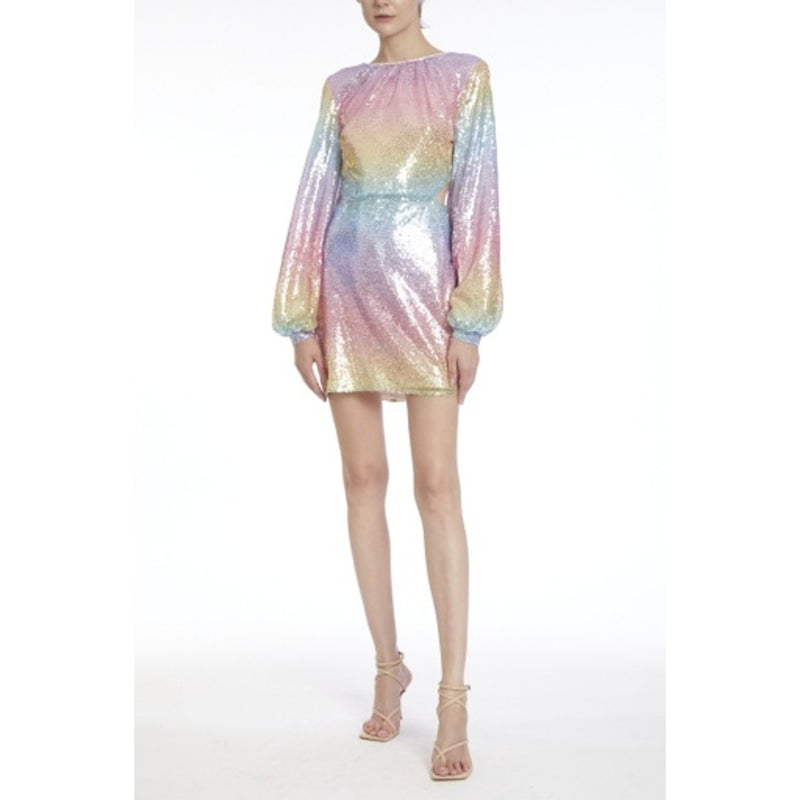 Badgley Mischka - Womens Rainbow Cut Out
