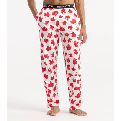 Little Blue House - Canada Mens Jersey Pajama Pants