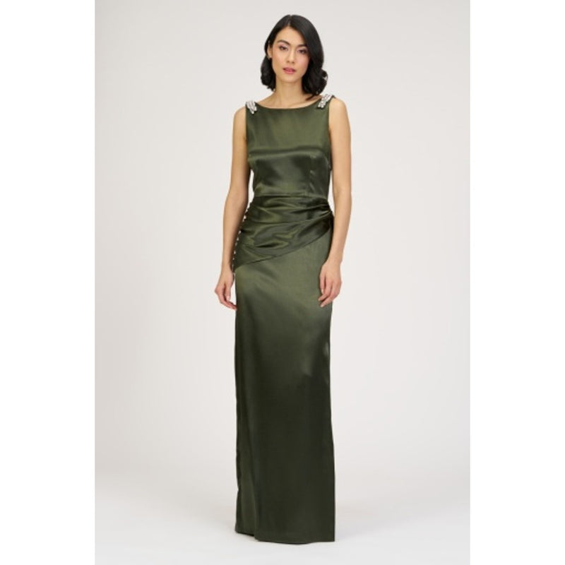 JS Collections - Womens Aria Column Gown