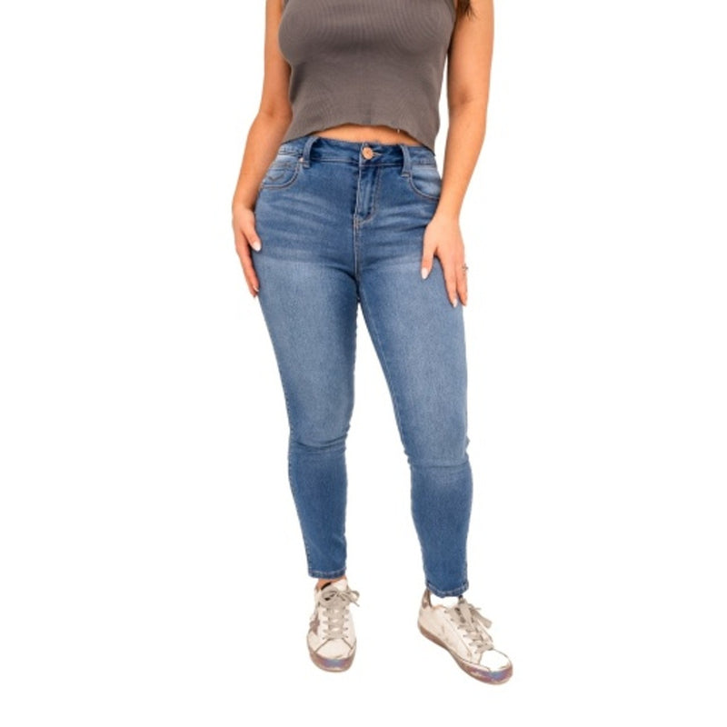1822 Denim - Womens 26" Petite Butter High Rise Ankle Skinny