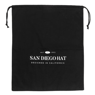 San Diego Hat Company - Cotton Logo Printed Dust Bag