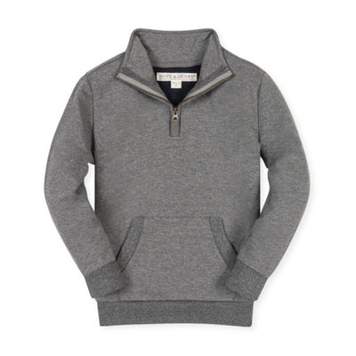 Hope & Henry - Boys Organic French Terry Half-Zip