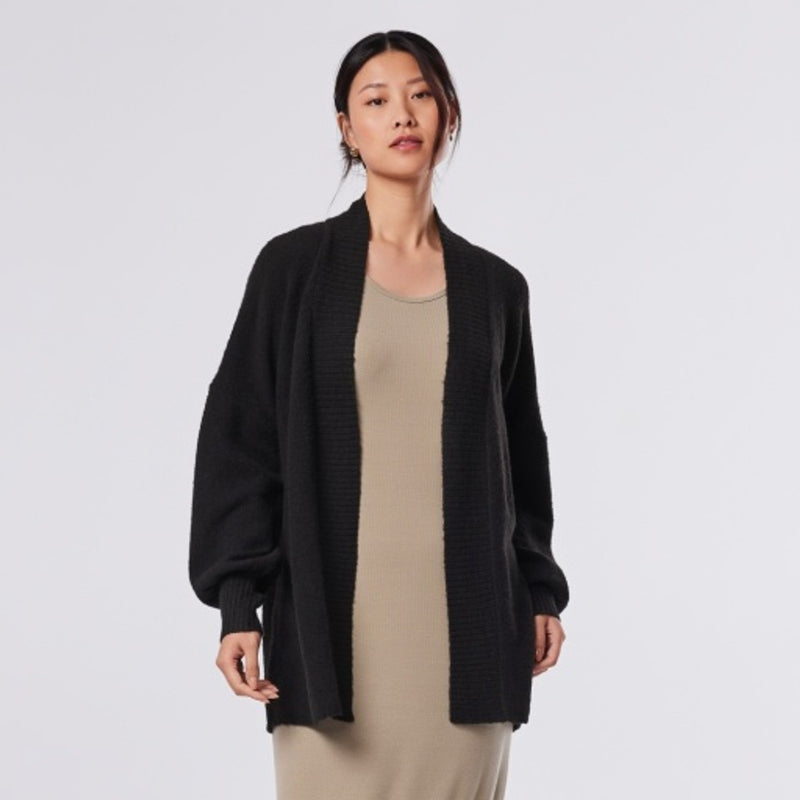 Thirty Three Threads - Unisex Cocoon Sweater Ebony