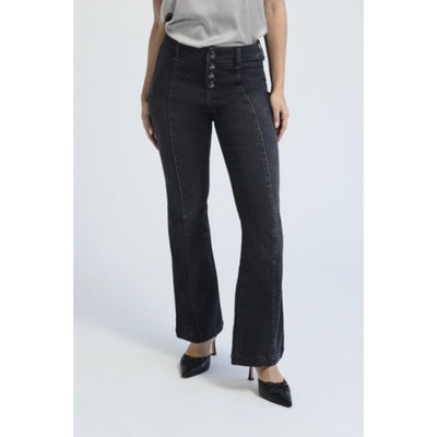 1822 Denim - Womens Petite 29" Better Butter Flare