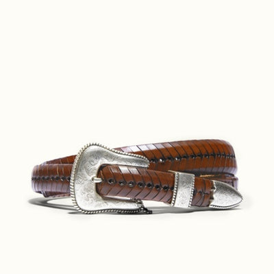 WILL Leather Goods - Unisex Western Lace Belt