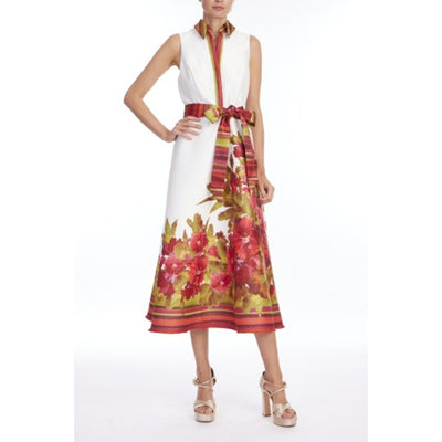 Badgley Mischka - Womens Boarder Floral