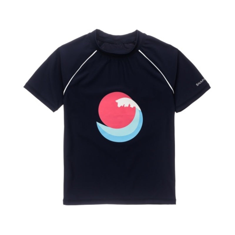 Snapper Rock - Boys Sunset Wave Short Sleeve Rash Top