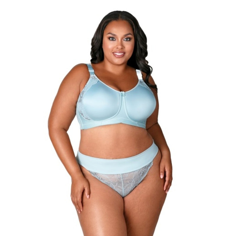 Elila - Womens Microfiber & Lace Molded Softcup