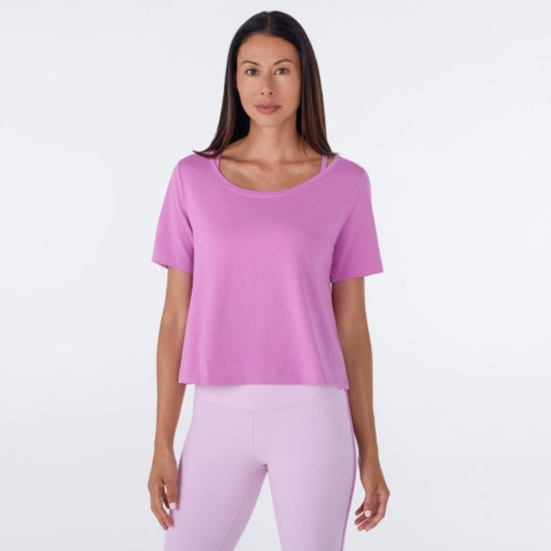 Thirty Three Threads - Unisex Wide Scoop Neck Tee Oat
