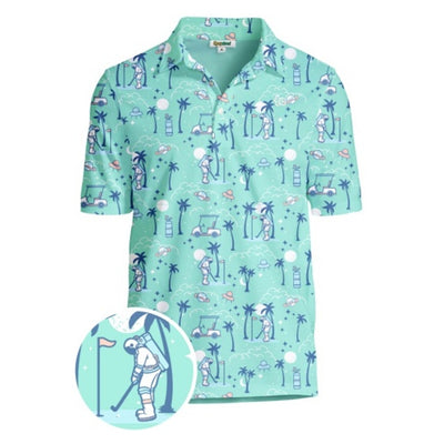 Tipsy Elves - Mens Zero Gravity Golf Polo