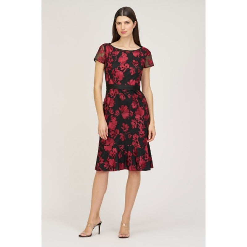 JS Collections - Womens Carla Fit and Flare Cocktail
