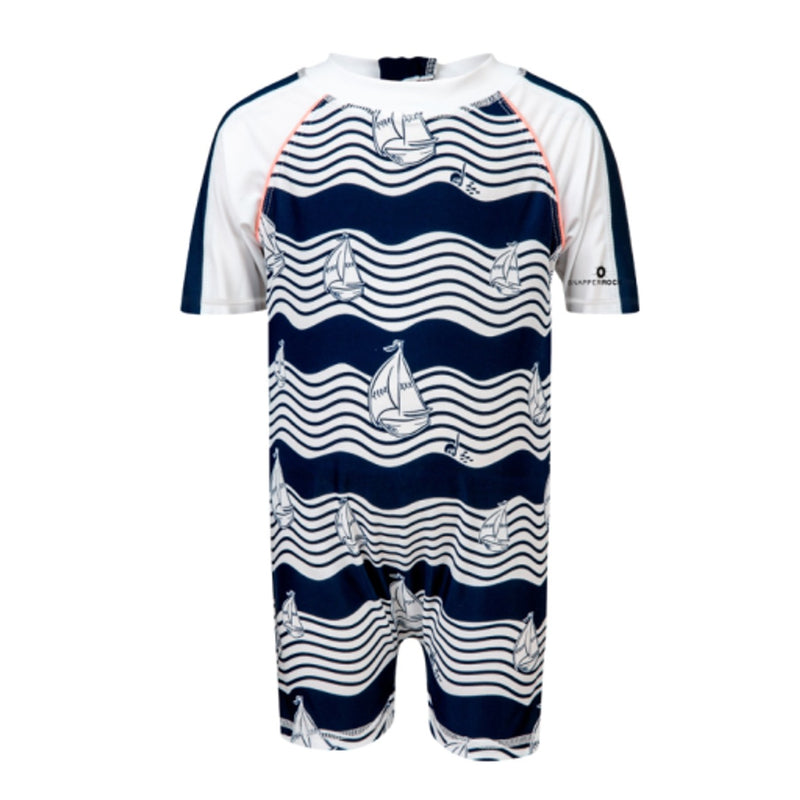 Snapper Rock - Baby Ocean Explorer Short Sleeve Sunsuit