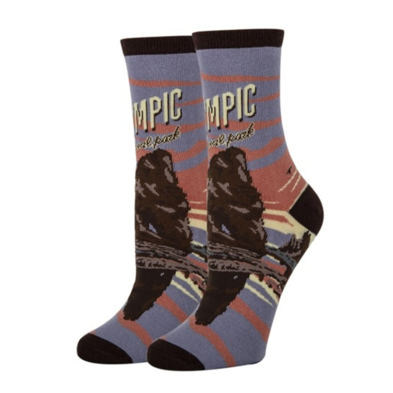 Oooh Yeah - Womens Crew Socks Olympic