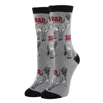 Oooh Yeah - Womens Crew Socks Bad Ass