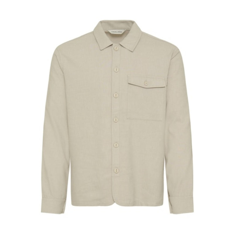 DK Company - Mens Cfbro 0262 Linen Mix Overshirt
