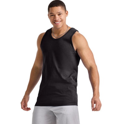 Hanes - Mens Essentials Men's Cotton Tank Top 3-Pack