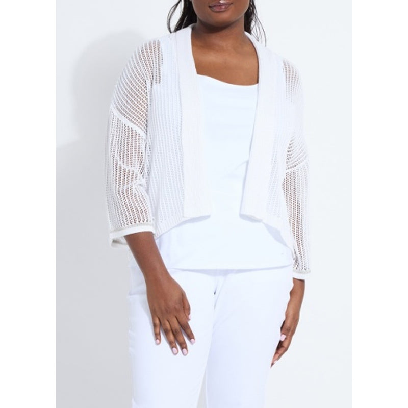 Lysse - Womens Elera Linen Mesh Cardigan