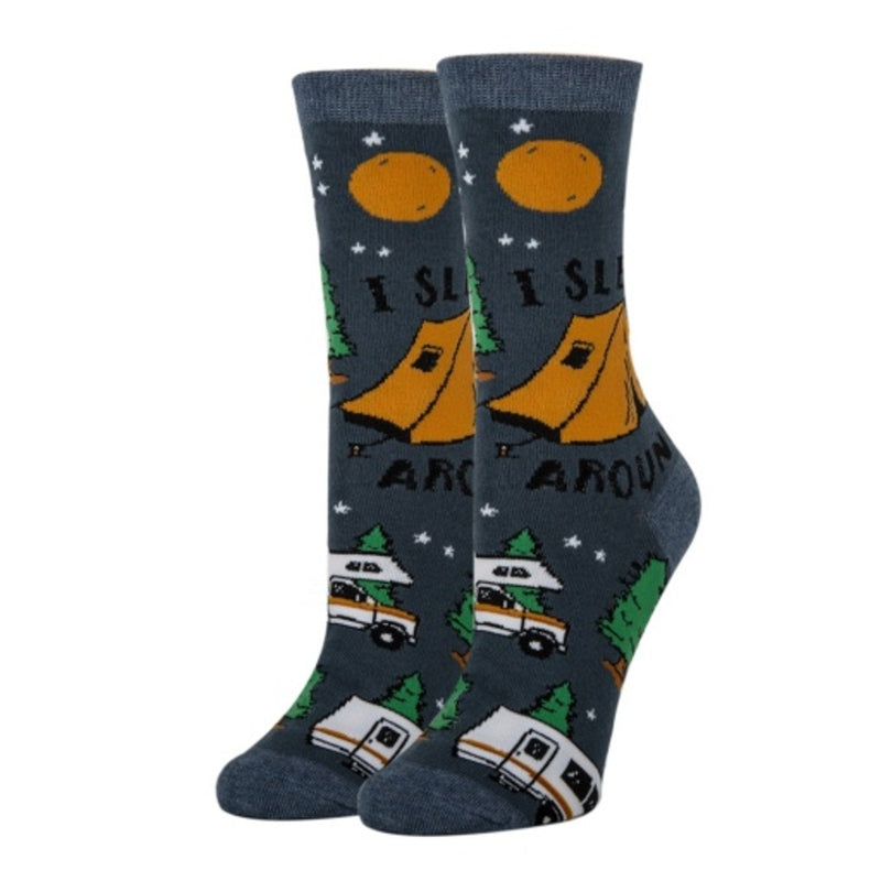 Oooh Yeah - Womens Crew Socks-Sleep Around