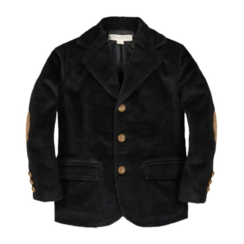 Hope & Henry - Boys Organic Corduroy Blazer with Elbow Patches