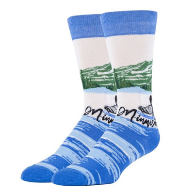 Oooh Yeah - Mens Crew Socks Minnesota View