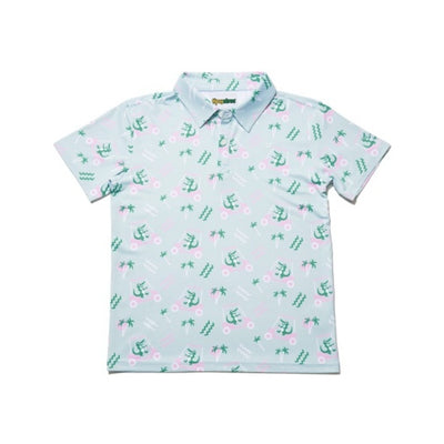 Tipsy Elves - Kids Golf Cart Gator Golf Polo