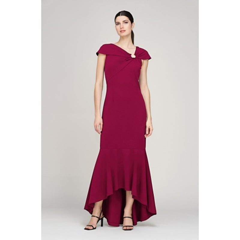 JS Collections - Womens Olivia High-Low Mermaid Gown