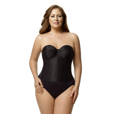 Elila - Womens Strapless Longline