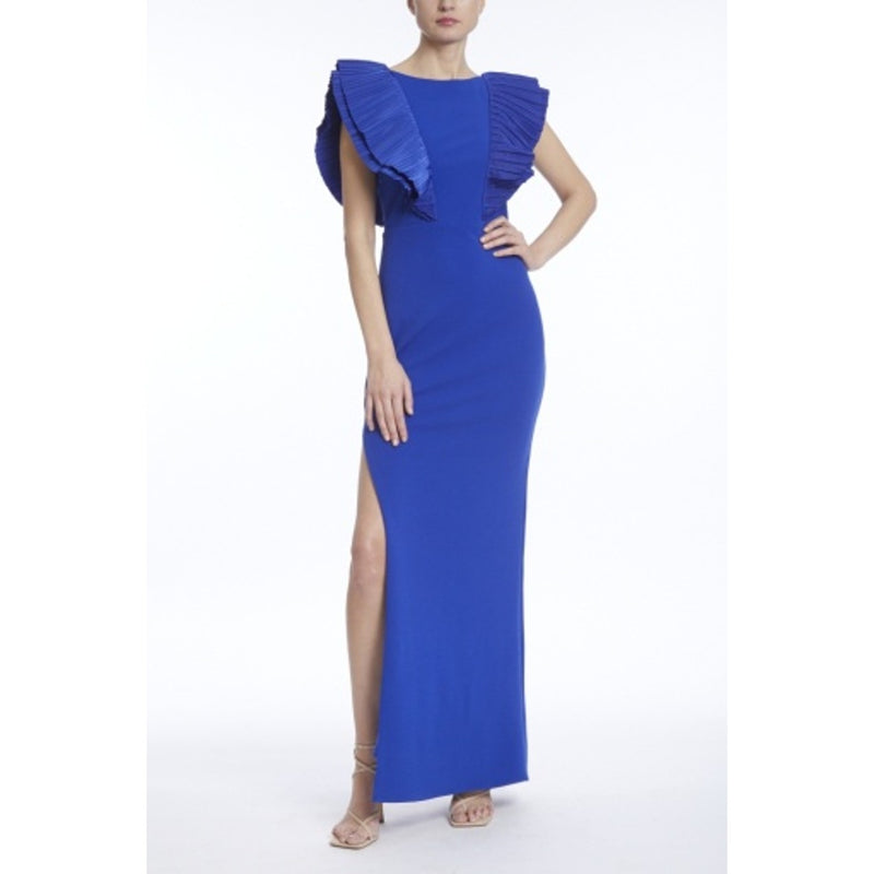 Badgley Mischka - Womens Taff Rffl Gown