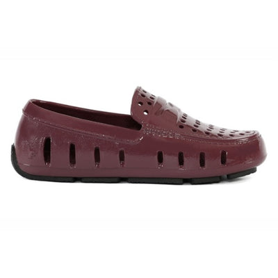 Floafers - Kids Prodigy Driver - Burgundy Patent/Black