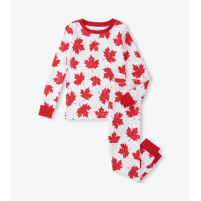 Little Blue House - Canada Kids Pajama Set