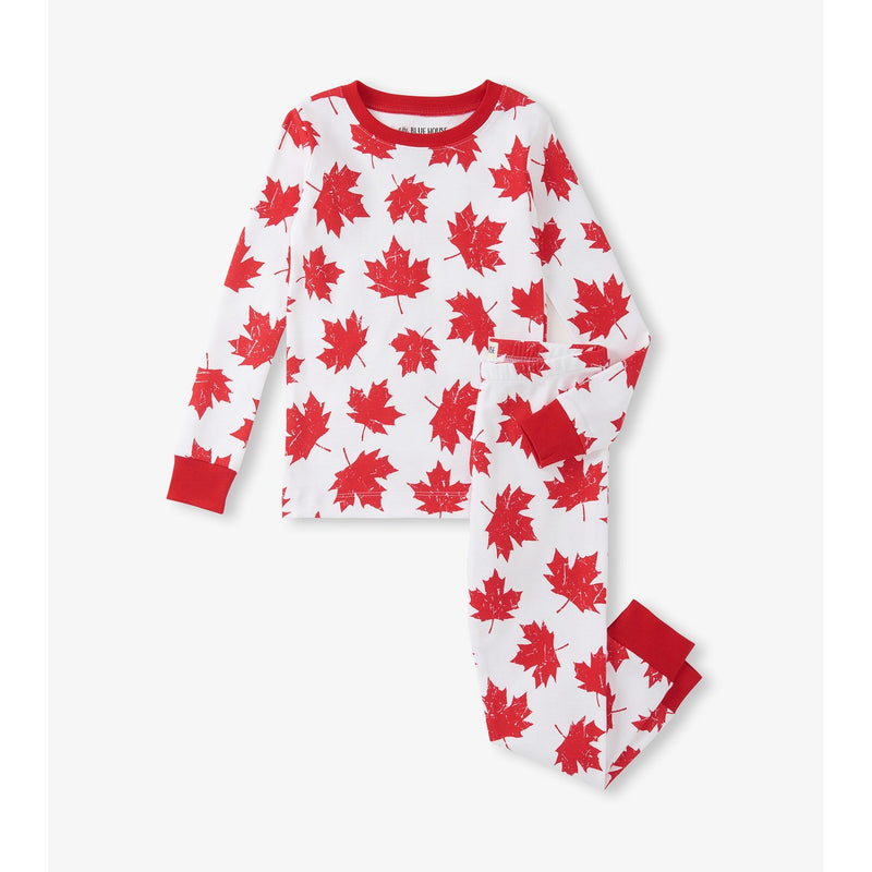Little Blue House - Canada Kids Pajama Set