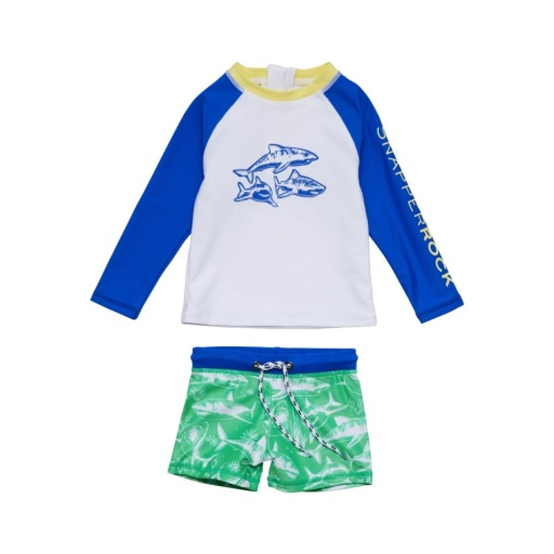 Snapper Rock - Boys Between the Fins Long Sleeve Set