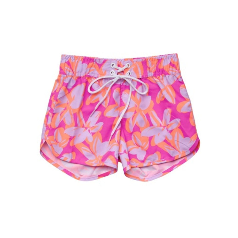 Snapper Rock - Girls Hibiscus Hype Board Shorts